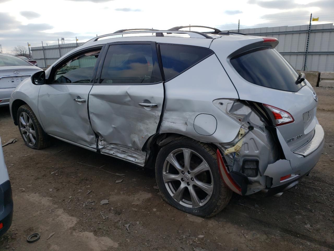 Image 2 of 2012 NISSAN MURANO S 2012 with VIN JN8AZ1MUXCW117457