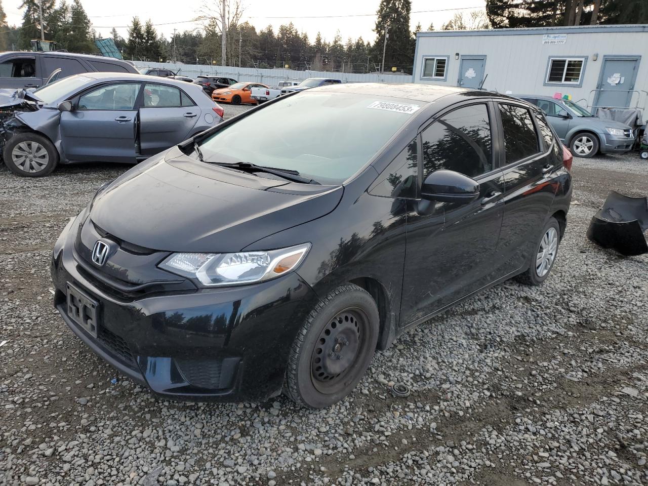 Image 1 of 2016 HONDA FIT LX 2016 with VIN JHMGK5H54GS011814