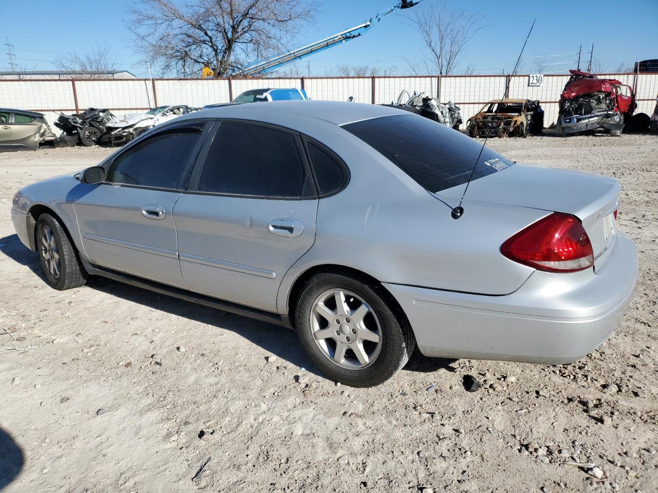 Image 2 of 2007 FORD TAURUS SEL 2007 with VIN 1FAFP56U77A174428