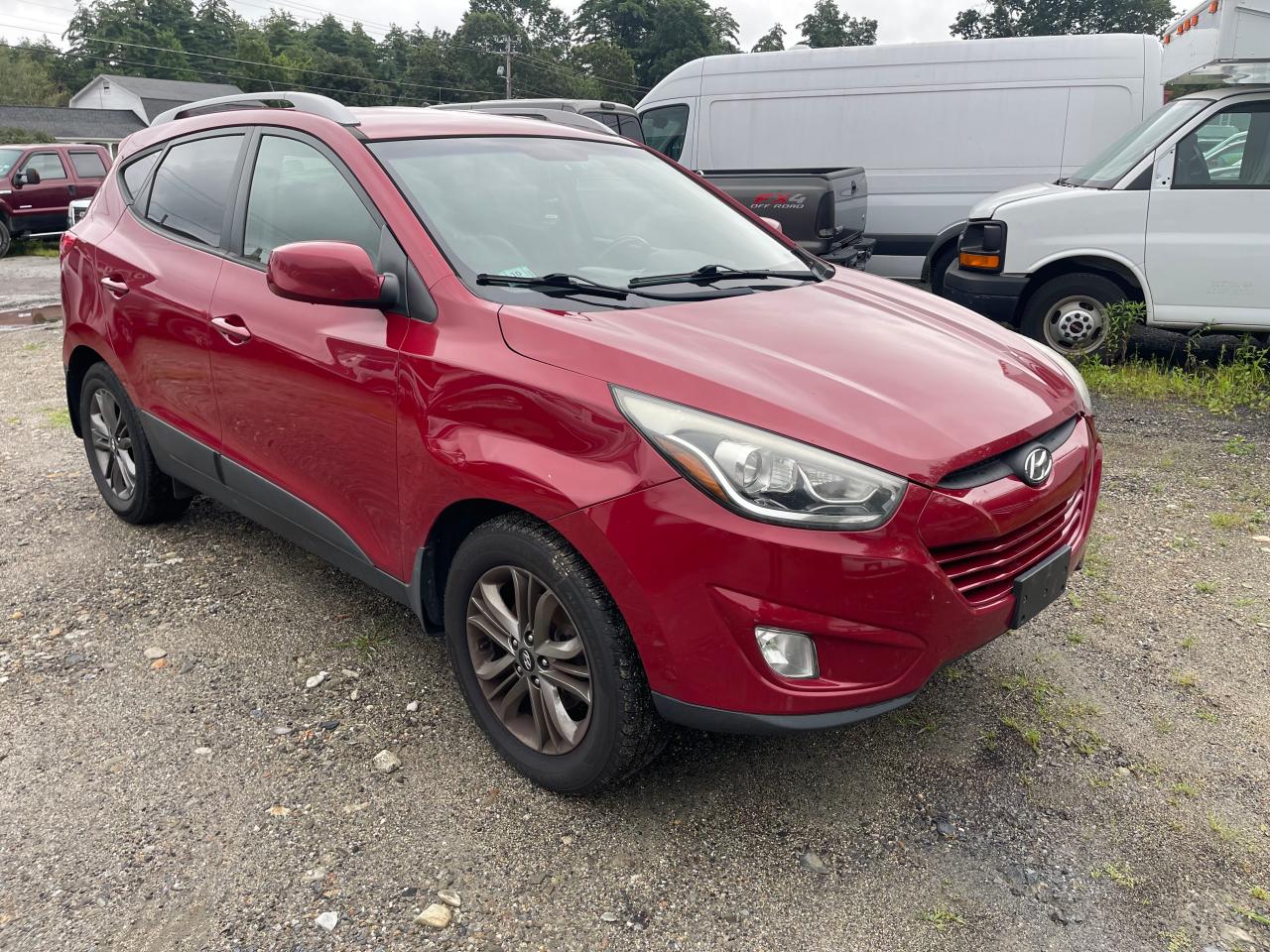 Image 2 of 2014 HYUNDAI TUCSON GLS 2014 with VIN KM8JU3AG2EU805516