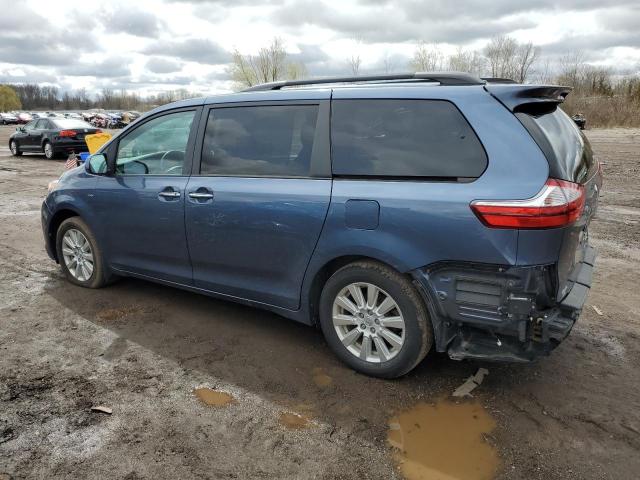 Image 2 of 2017 TOYOTA SIENNA XLE 2017 with VIN 5TDDZ3DC1HS185438