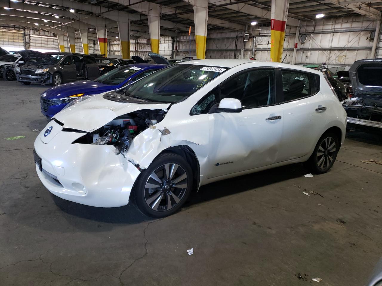 Изображение 1 2016 NISSAN LEAF SV 2016 с VIN 1N4BZ0CP1GC311801