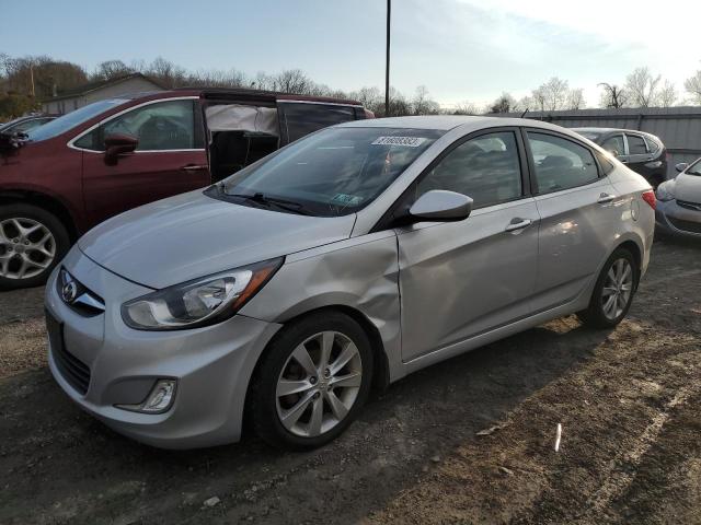 Image 1 of 2012 HYUNDAI ACCENT GLS 2012 with VIN KMHCU4AE6CU072431