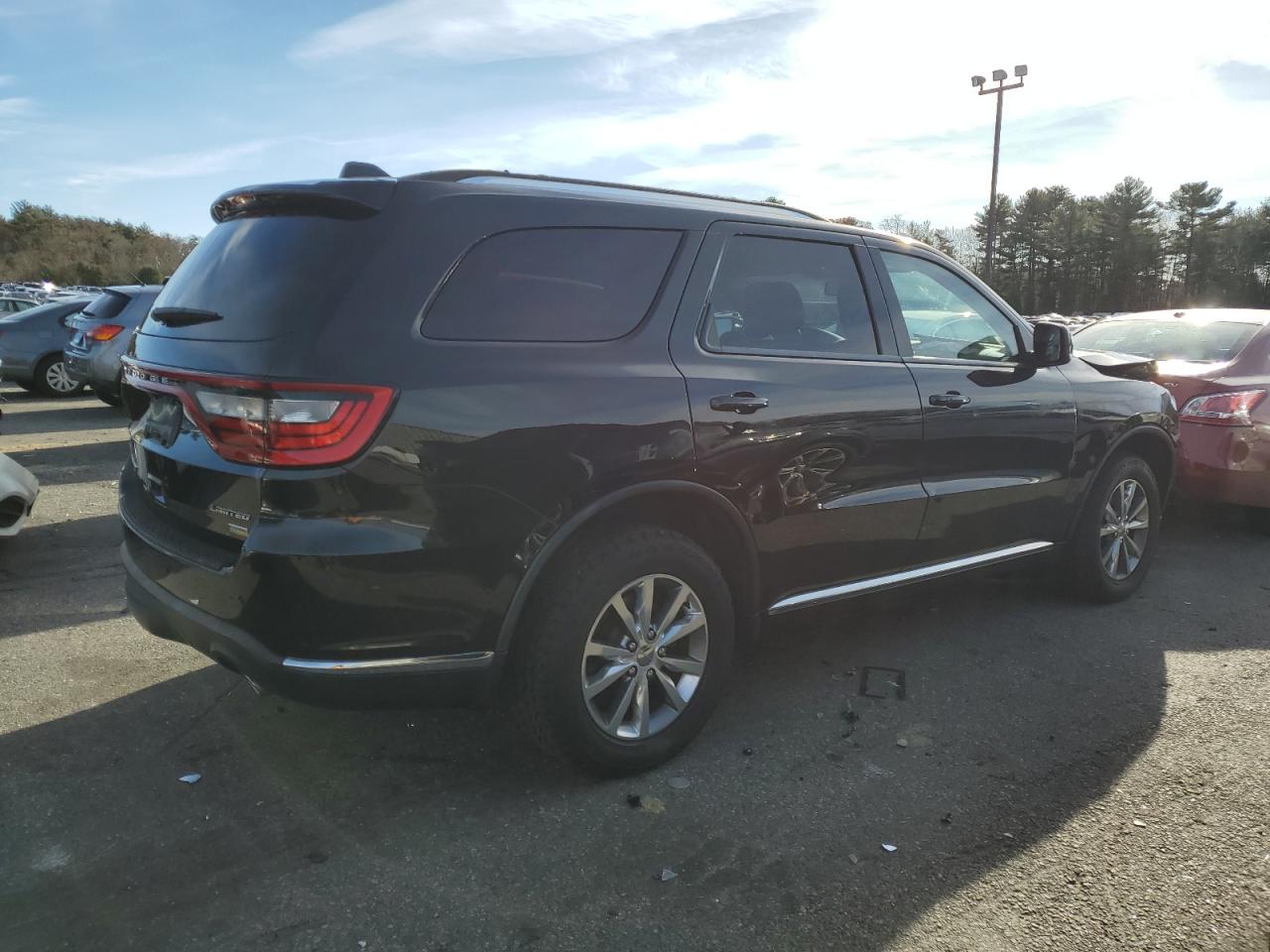 Image 3 of 2015 DODGE DURANGO LIMITED 2015 with VIN 1C4RDJDG7FC202317