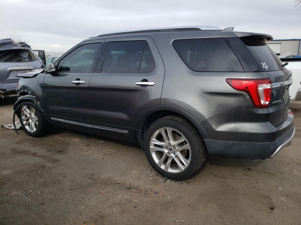 Image 2 of 2016 FORD EXPLORER LIMITED 2016 with VIN 1FM5K8F89GGC58445