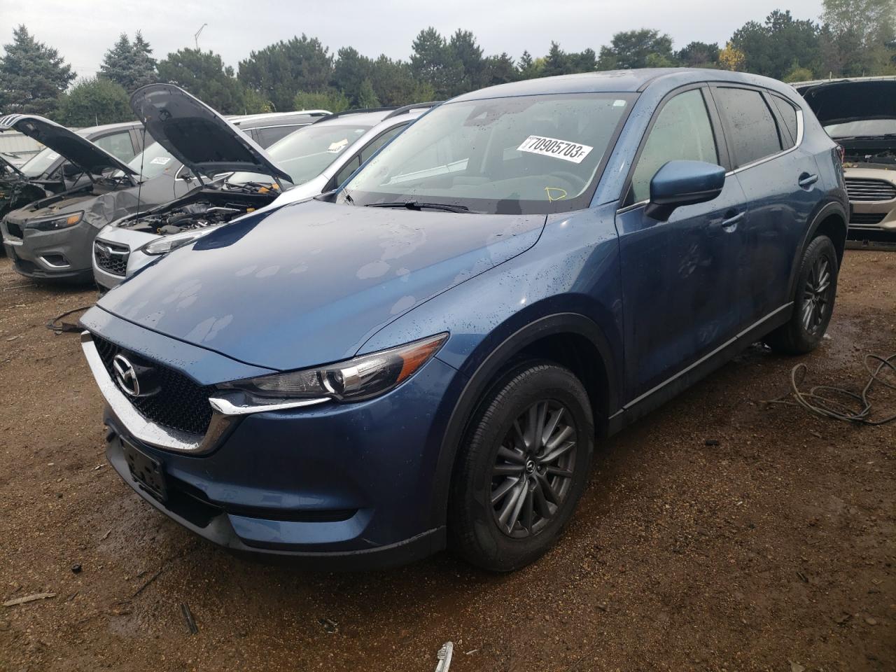 Image 1 of 2017 MAZDA CX-5 TOURING 2017 with VIN JM3KFBCL4H0170129