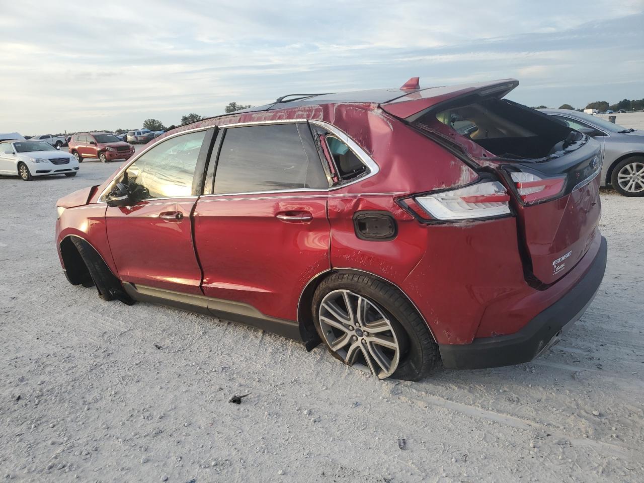 Изображение 2 2019 FORD EDGE TITANIUM 2019 с VIN 2FMPK3K99KBC47732