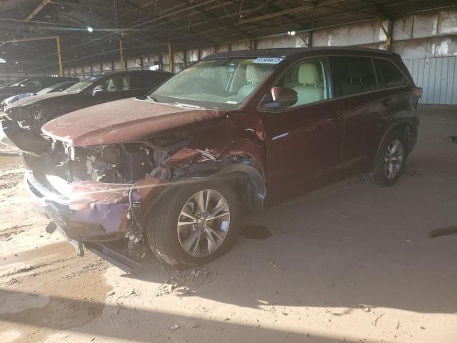 Obraz 1 z 2015 TOYOTA HIGHLANDER XLE 2015 z VIN 5TDKKRFH1FS070083