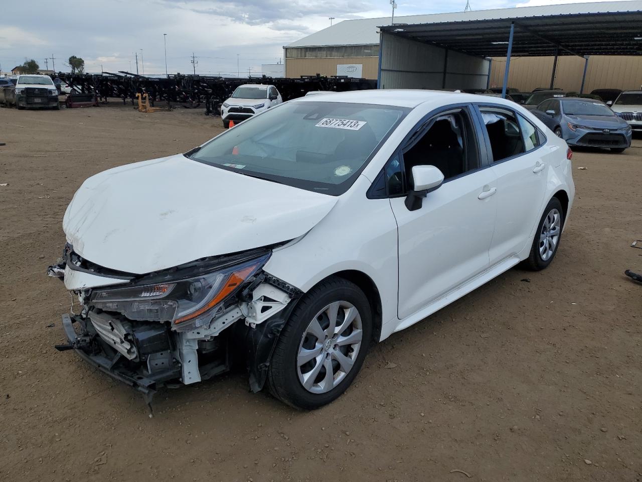 Изображение 1 2022 TOYOTA COROLLA LE 2022 с VIN JTDEPMAE8N3015208