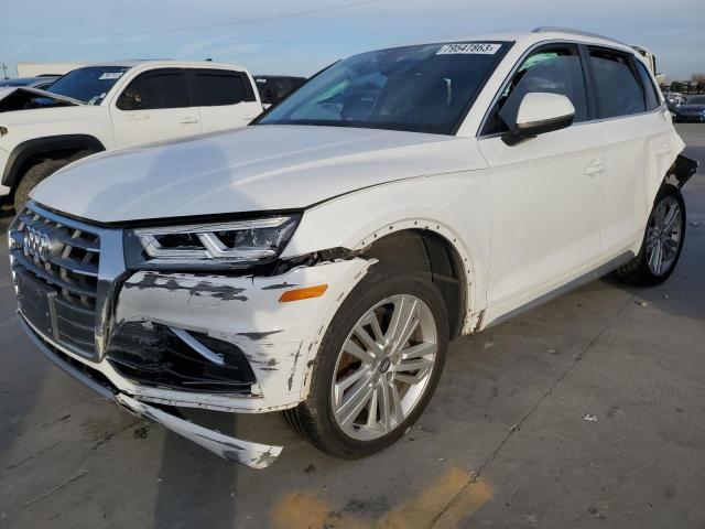 Image 1 of 2018 AUDI Q5 PREMIUM PLUS 2018 with VIN WA1BNAFY9J2165767