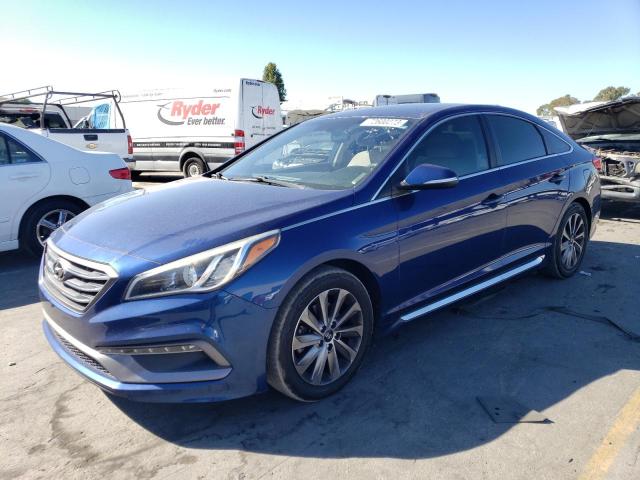 Image 1 of 2015 HYUNDAI SONATA SPORT 2015 with VIN 5NPE34AF3FH078128