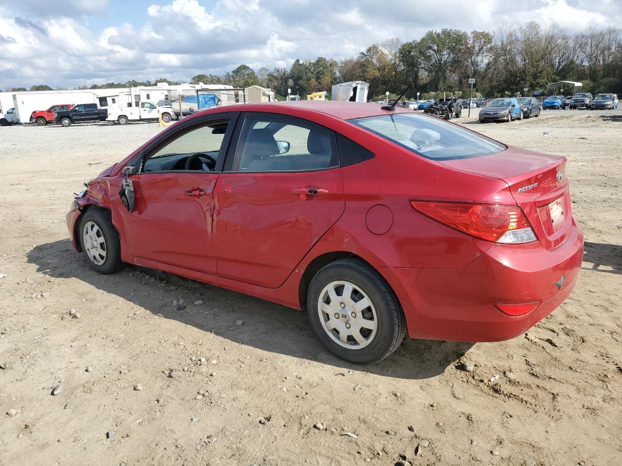 Image 2 of 2013 HYUNDAI ACCENT GLS 2013 with VIN KMHCT4AE7DU475838