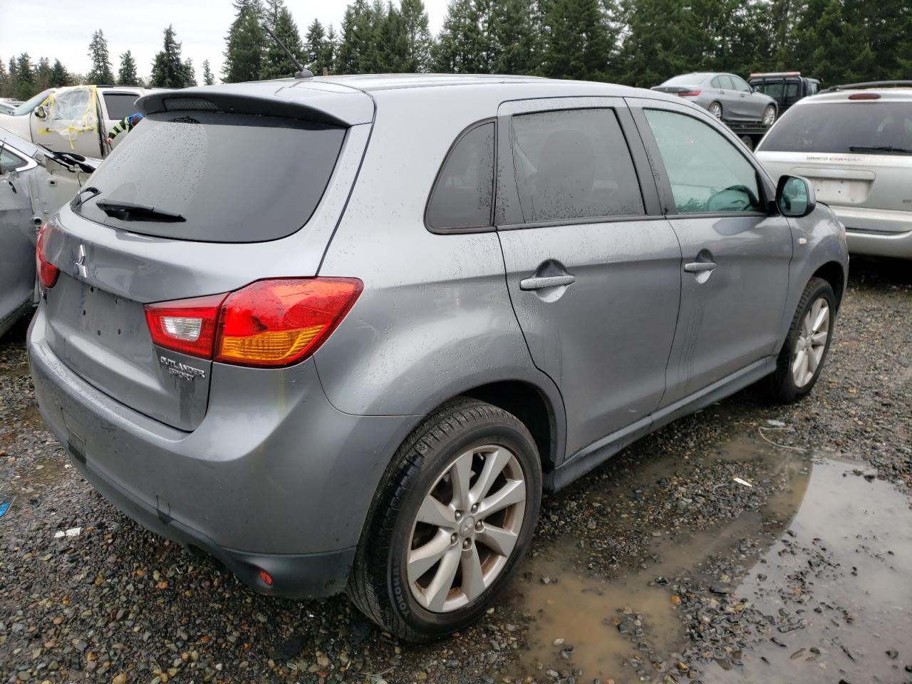 Image 3 of 2015 MITSUBISHI OUTLANDER SPORT ES 2015 with VIN 4A4AP3AU4FE003586