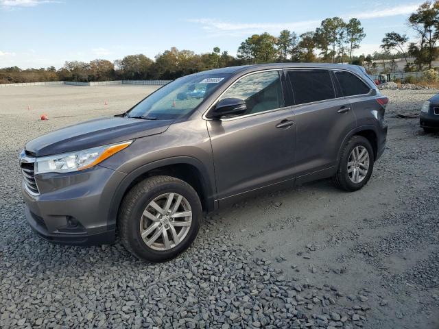 2014 TOYOTA HIGHLANDER LE 2014 image