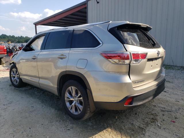 Obraz 2 z 2015 TOYOTA HIGHLANDER XLE 2015 z VIN 5TDJKRFH8FS216622