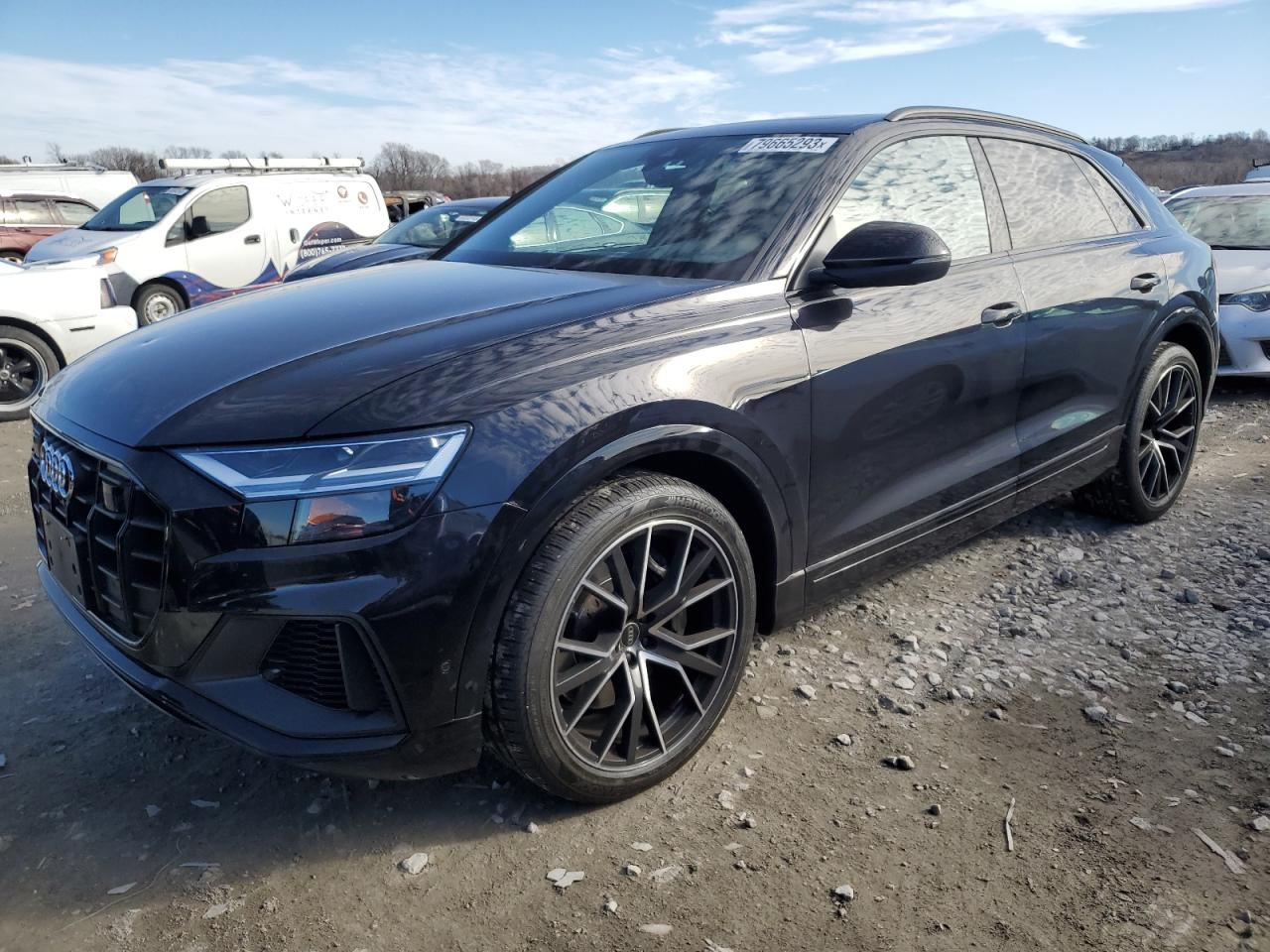 Image 1 of 2021 AUDI SQ8 PREMIUM PLUS 2021 with VIN WA1AWBF13MD031766