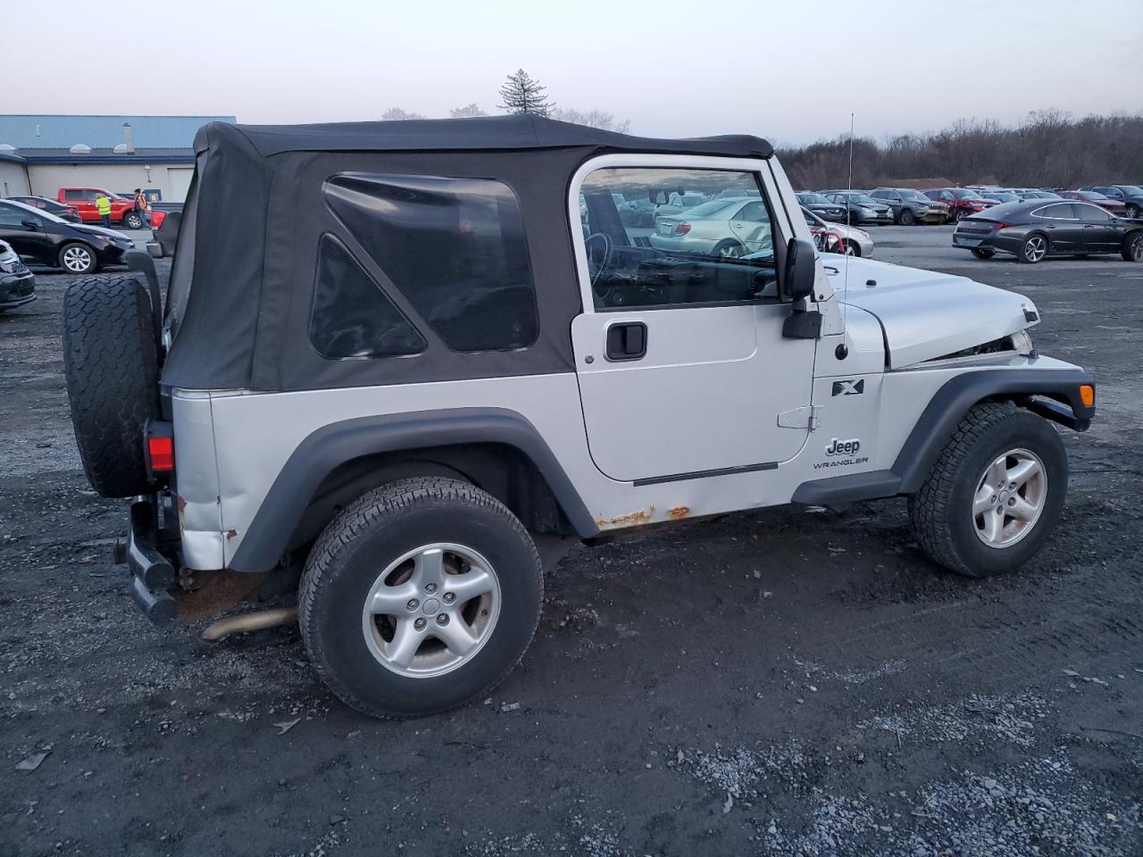 Image 3 of 2005 JEEP WRANGLER X 2005 with VIN 1J4FA39S55P342419