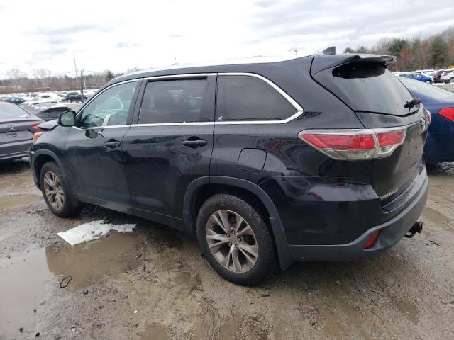 Image 2 of 2015 TOYOTA HIGHLANDER XLE 2015 with VIN 5TDJKRFH6FS140351
