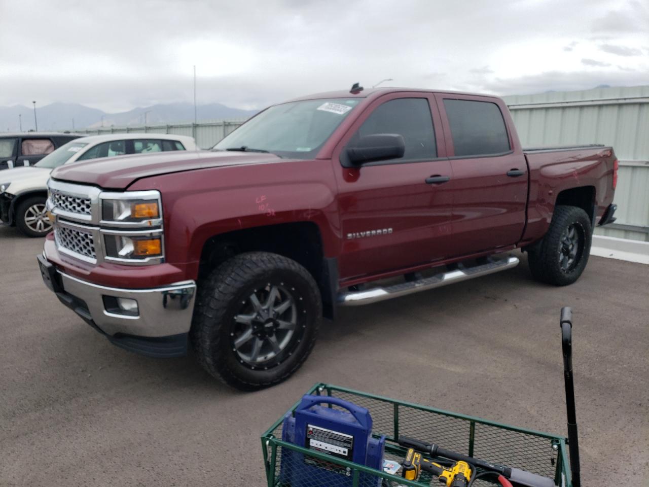 Изображение 1 2014 CHEVROLET SILVERADO K1500 LT 2014 с VIN 3GCUKREC3EG559550