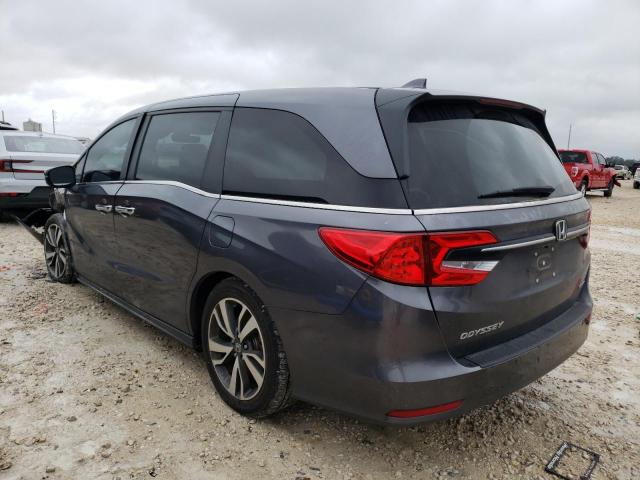 Image 2 of 2022 HONDA ODYSSEY TOURING 2022 with VIN 5FNRL6H86NB043777