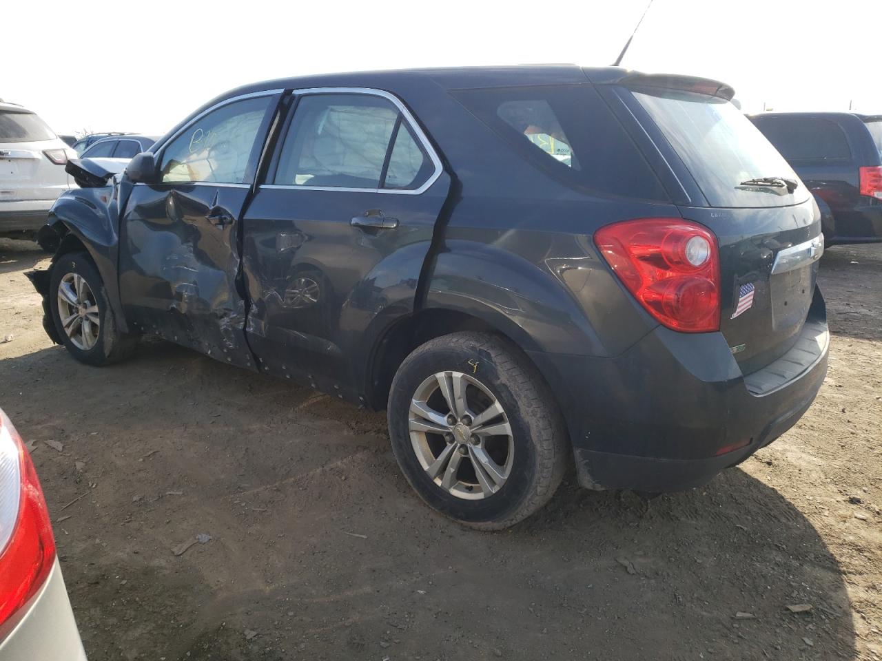 Image 2 of 2012 CHEVROLET EQUINOX LS 2012 with VIN 2GNALBEK3C1216216