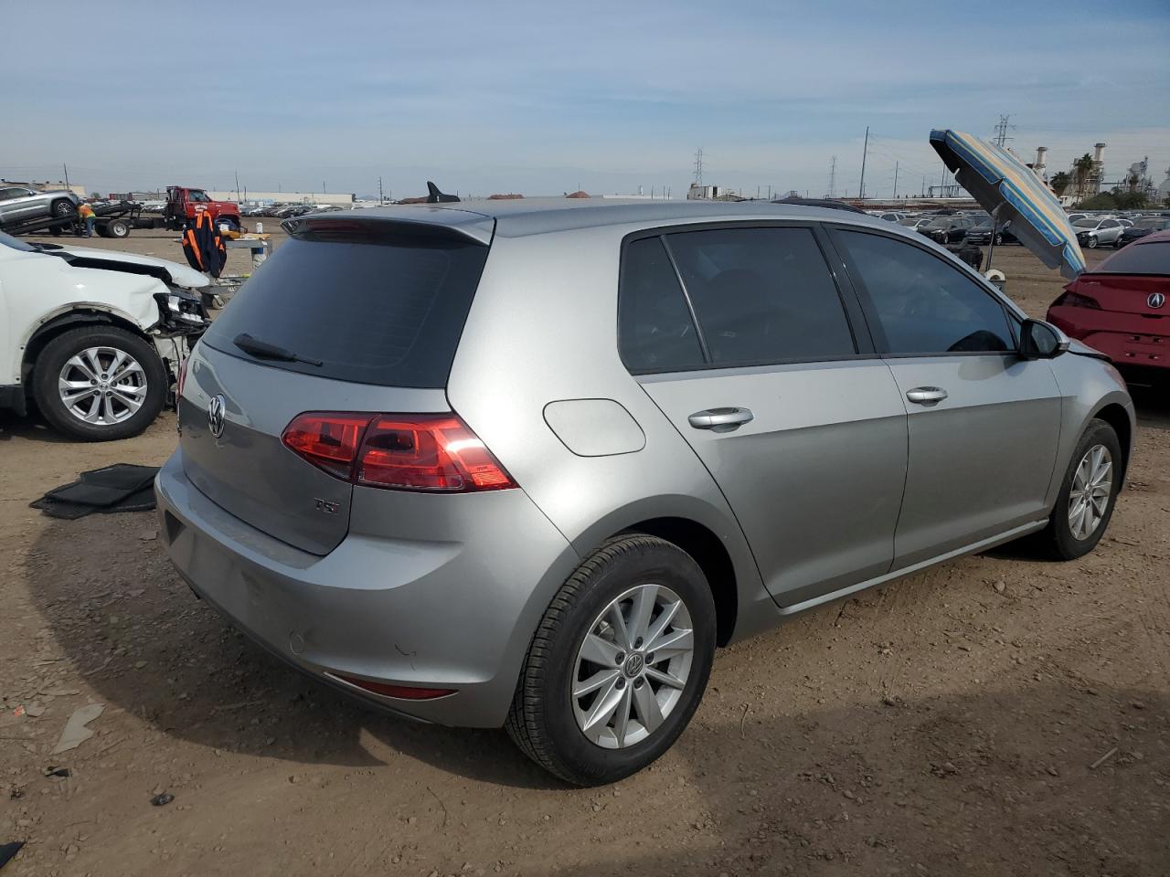 Image 3 of 2015 VOLKSWAGEN GOLF  2015 with VIN 3VW217AU8FM049255