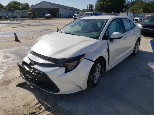 Image 2 of 2021 TOYOTA COROLLA LE 2021 with VIN 5YFEPMAE0MP160054