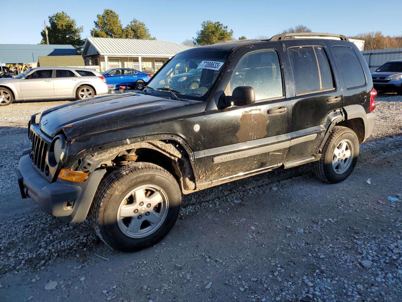 Image 1 of 2005 JEEP LIBERTY SPORT 2005 with VIN 1J4GL48K75W521962