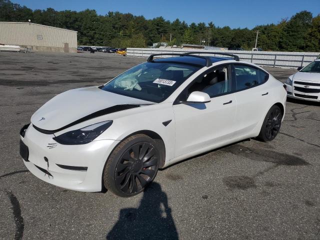 Image 1 of 2021 Tesla MODEL 3 2021 with VIN 5YJ3E1EC5MF061889