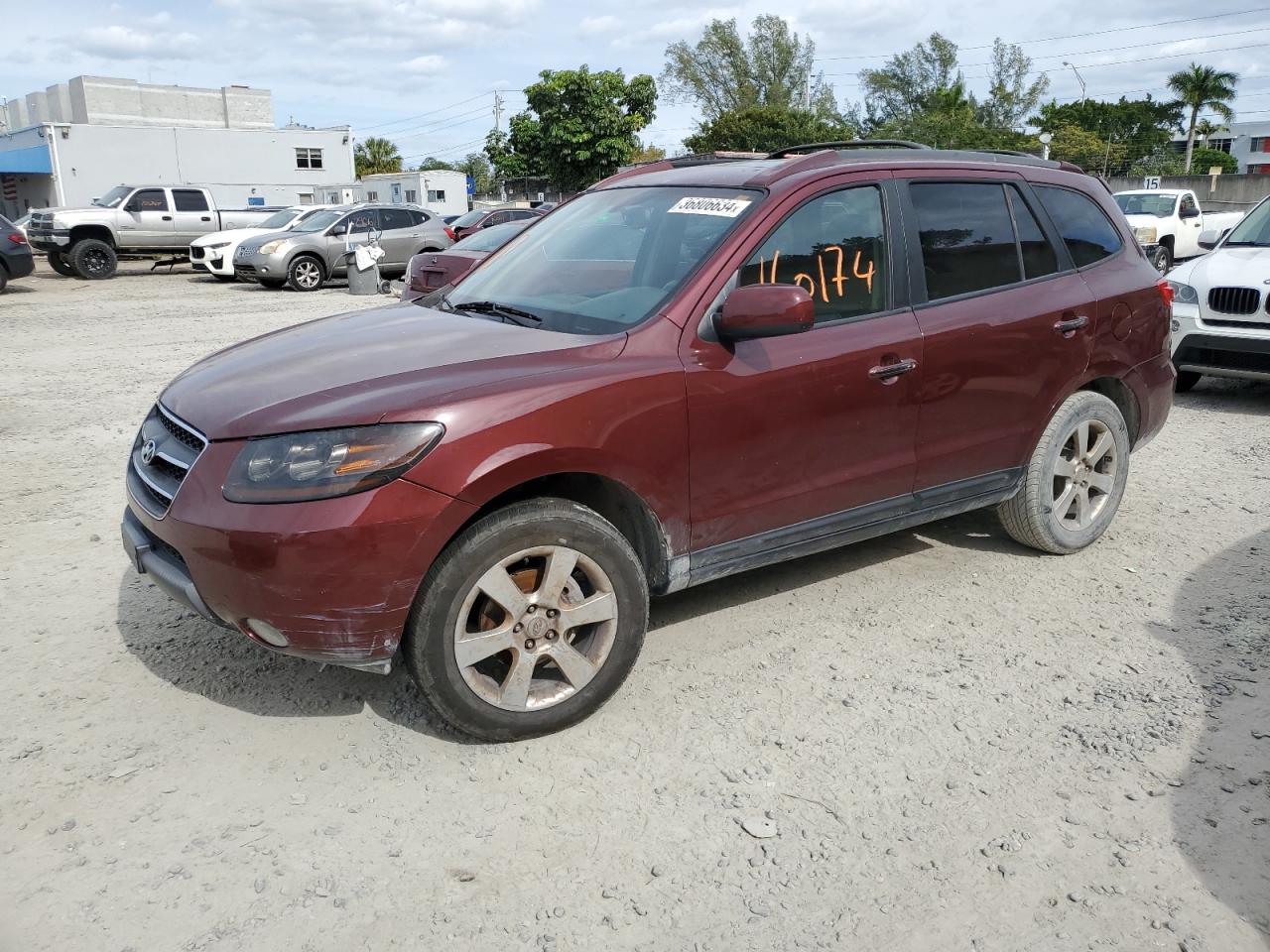 Image 1 of 2007 HYUNDAI SANTA FE SE 2007 with VIN 5NMSH73EX7H046883