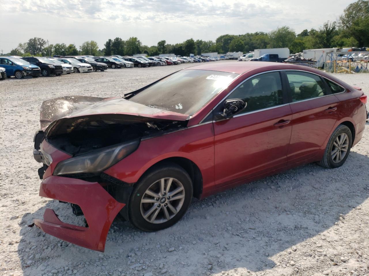 Изображение 1 2015 HYUNDAI SONATA SE 2015 с VIN 5NPE24AF7FH204297