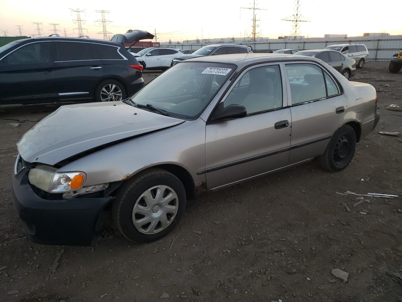 Image 1 of 2001 TOYOTA COROLLA CE 2001 with VIN 1NXBR12E81Z505786