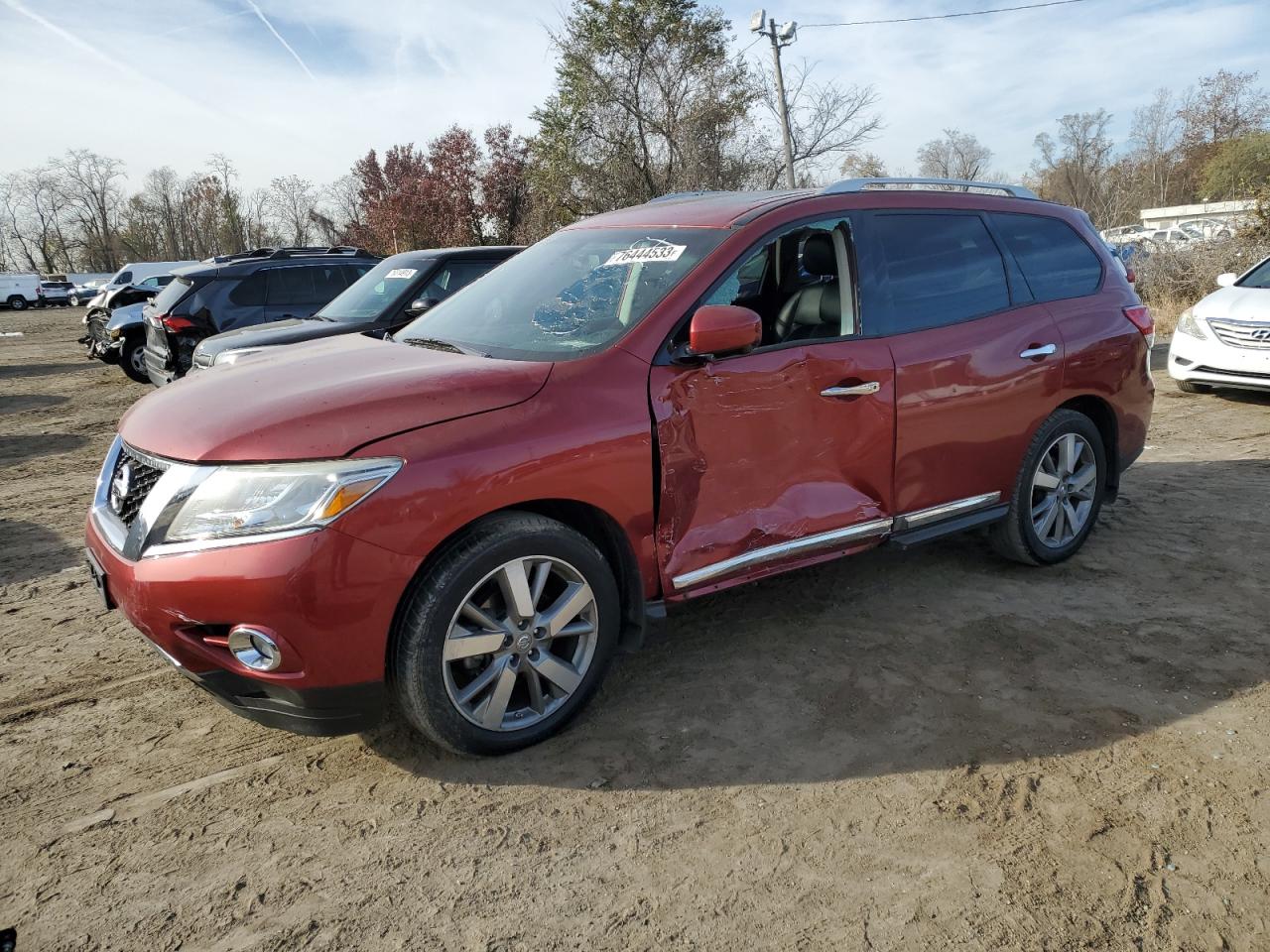 Obraz 2016 NISSAN PATHFINDER S 2016