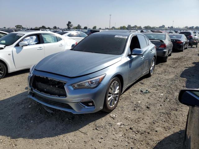 Image 1 of 2018 INFINITI Q50 LUXE 2018 with VIN JN1EV7AP4JM354600