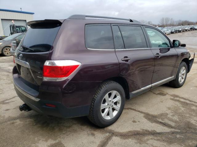 Изображение 3 2013 TOYOTA HIGHLANDER BASE 2013 с VIN 5TDBK3EH7DS187193