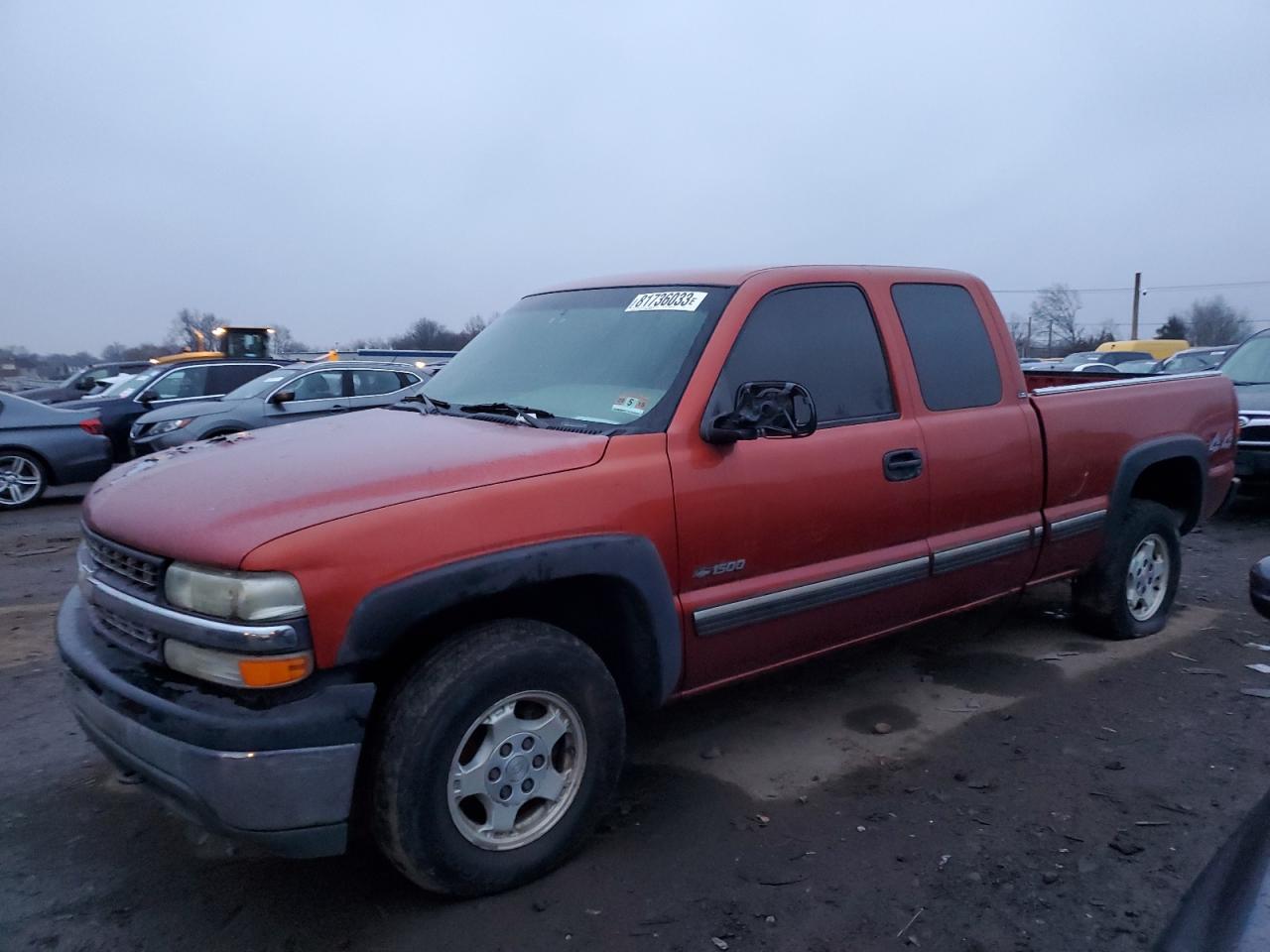 Image 1 of 2001 CHEVROLET SILVERADO K1500 2001 with VIN 1GCEK19V01E165880