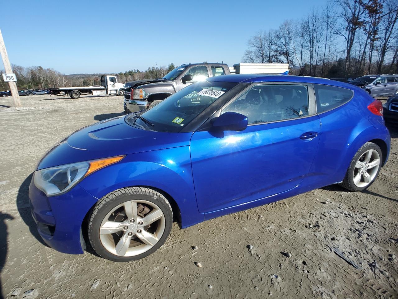 Image 1 of 2012 HYUNDAI VELOSTER 2012 with VIN KMHTC6AD6CU044845