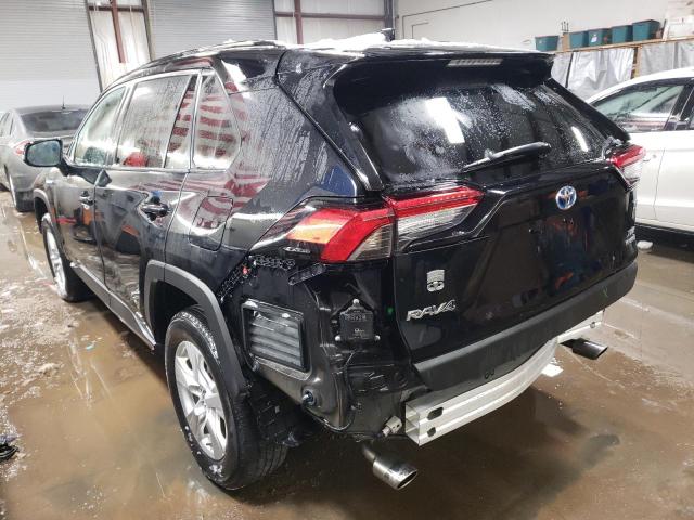 Image 2 of 2020 TOYOTA RAV4 XLE 2020 with VIN 2T3RWRFV7LW076392