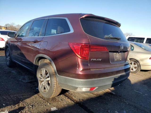 Image 2 of 2017 HONDA PILOT EXL 2017 with VIN 5FNYF6H56HB004829