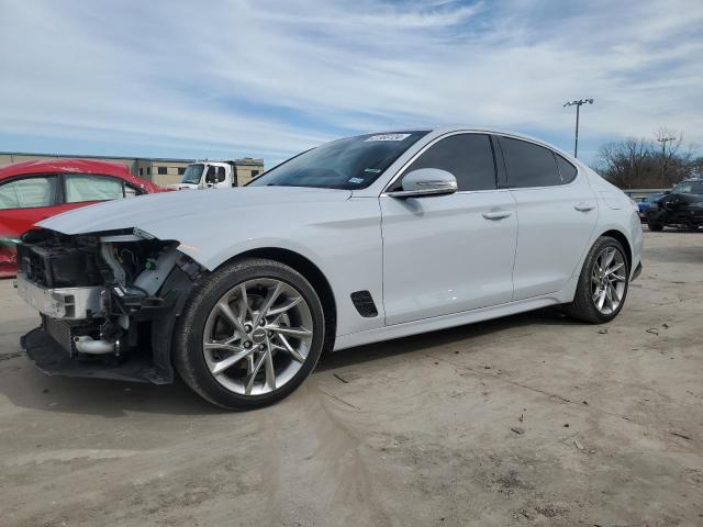 Image 1 of 2022 GENESIS G70 BASE 2022 with VIN KMTG34TA8NU093949