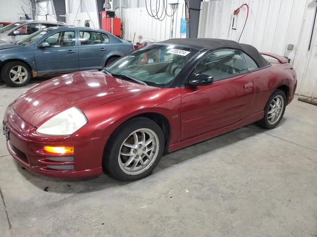 Image 1 of 2002 MITSUBISHI ECLIPSE SPYDER GT 2002 with VIN 4A3AE85H32E062742