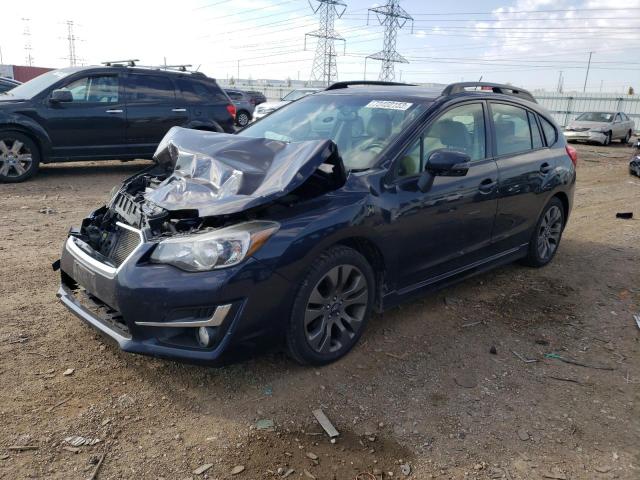 Image 1 of 2015 SUBARU IMPREZA SPORT LIMITED 2015 with VIN JF1GPAW64FH205848