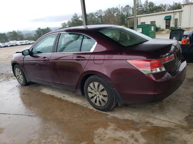 Image 2 of 2012 HONDA ACCORD LX 2012 with VIN 1HGCP2F32CA160046