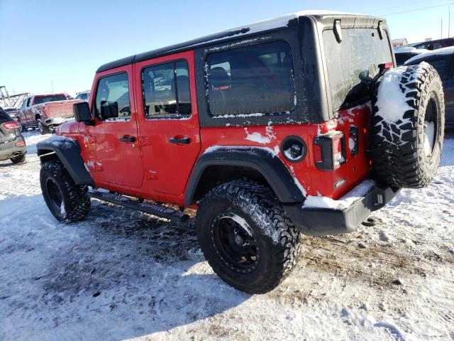Изображение 2 2018 JEEP WRANGLER UNLIMITED SPORT 2018 с VIN 1C4HJXDGXJW160241