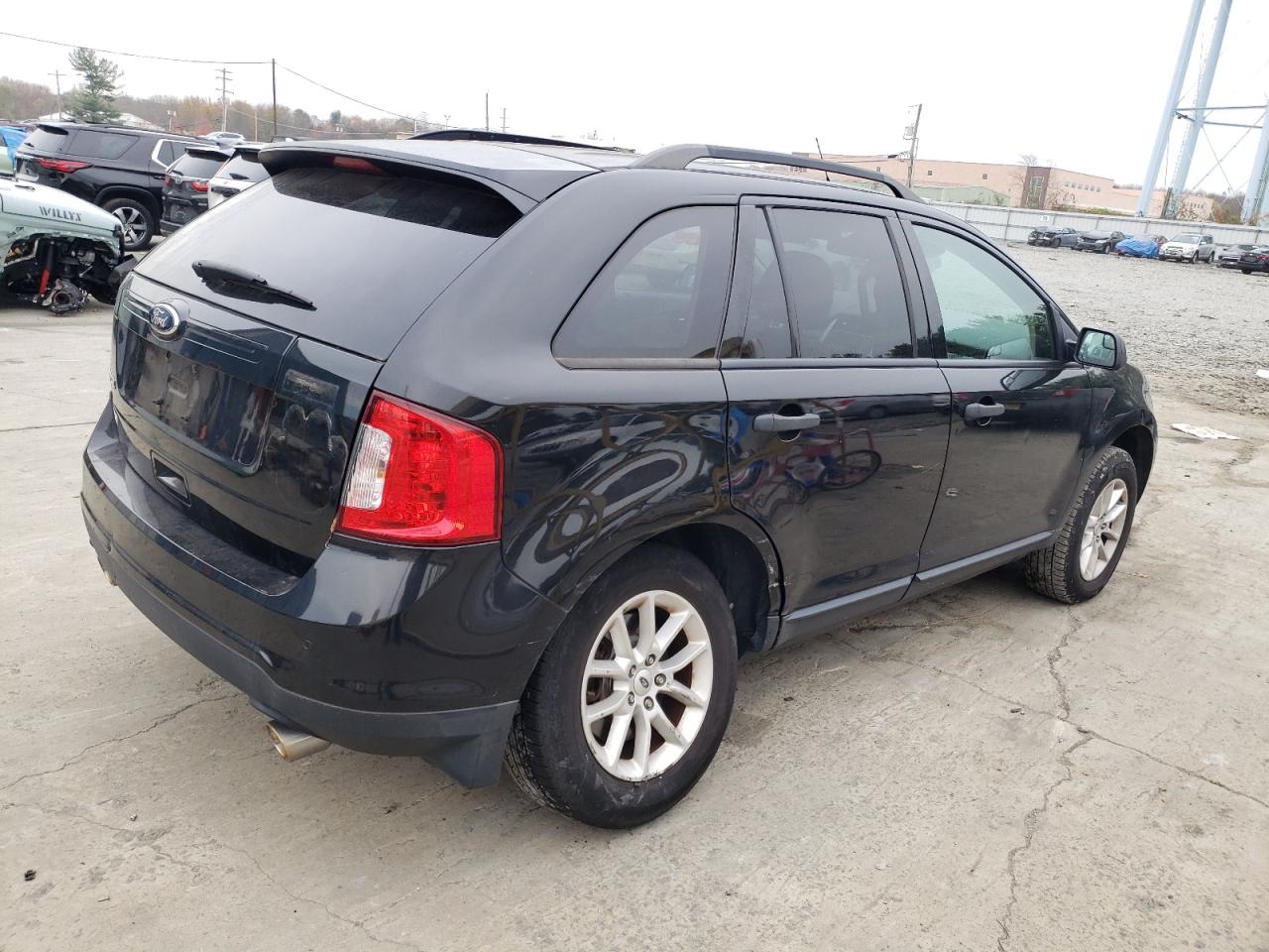 Image 3 of 2013 FORD EDGE SE 2013 with VIN 2FMDK3GC7DBE30170