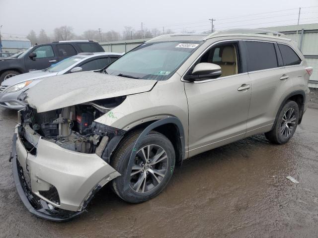 Obraz 1 z 2016 TOYOTA HIGHLANDER XLE 2016 z VIN 5TDJKRFH2GS252517
