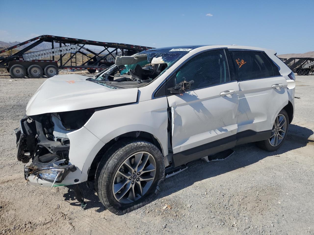 Изображение 1 2017 FORD EDGE TITANIUM 2017 с VIN 2FMPK4K92HBB43338