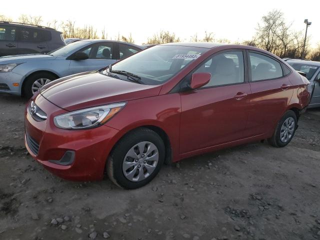 Image 1 of 2017 HYUNDAI ACCENT SE 2017 with VIN KMHCT4AE7HU374949