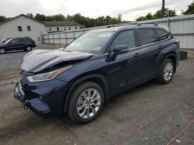 Image 1 of 2022 TOYOTA HIGHLANDER HYBRID LIMITED 2022 with VIN 5TDXBRCH4NS546237