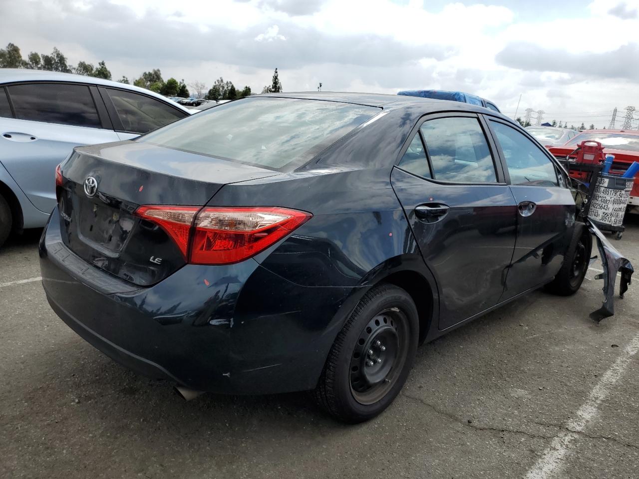 Image 3 of 2018 TOYOTA COROLLA L 2018 with VIN 2T1BURHE8JC004807